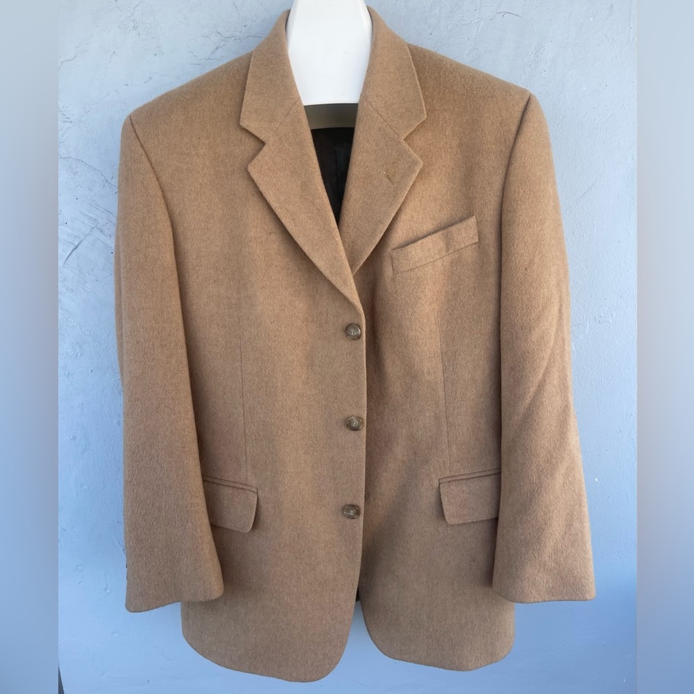 Cianni jacket 100% camel hair